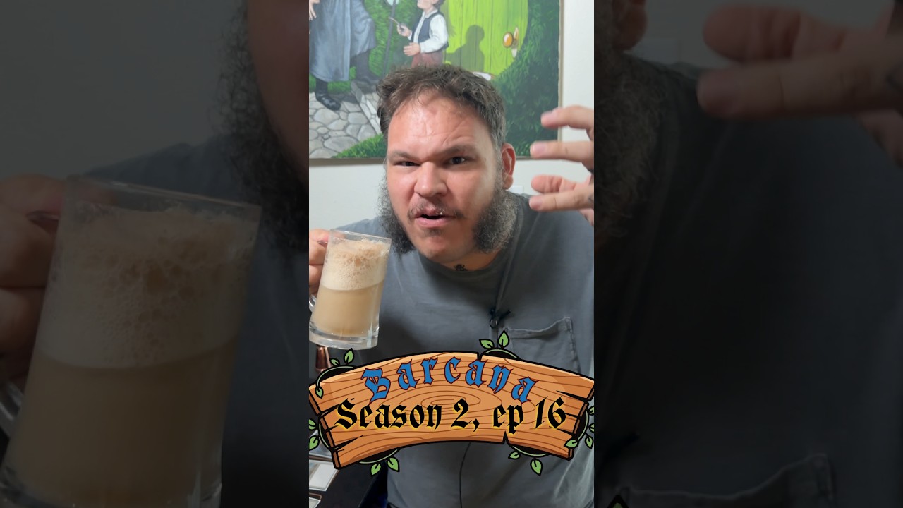How did this drink end up OK!?!?!? #barcana #mtg #magicthegathering #commander #drinkinggames #tcg