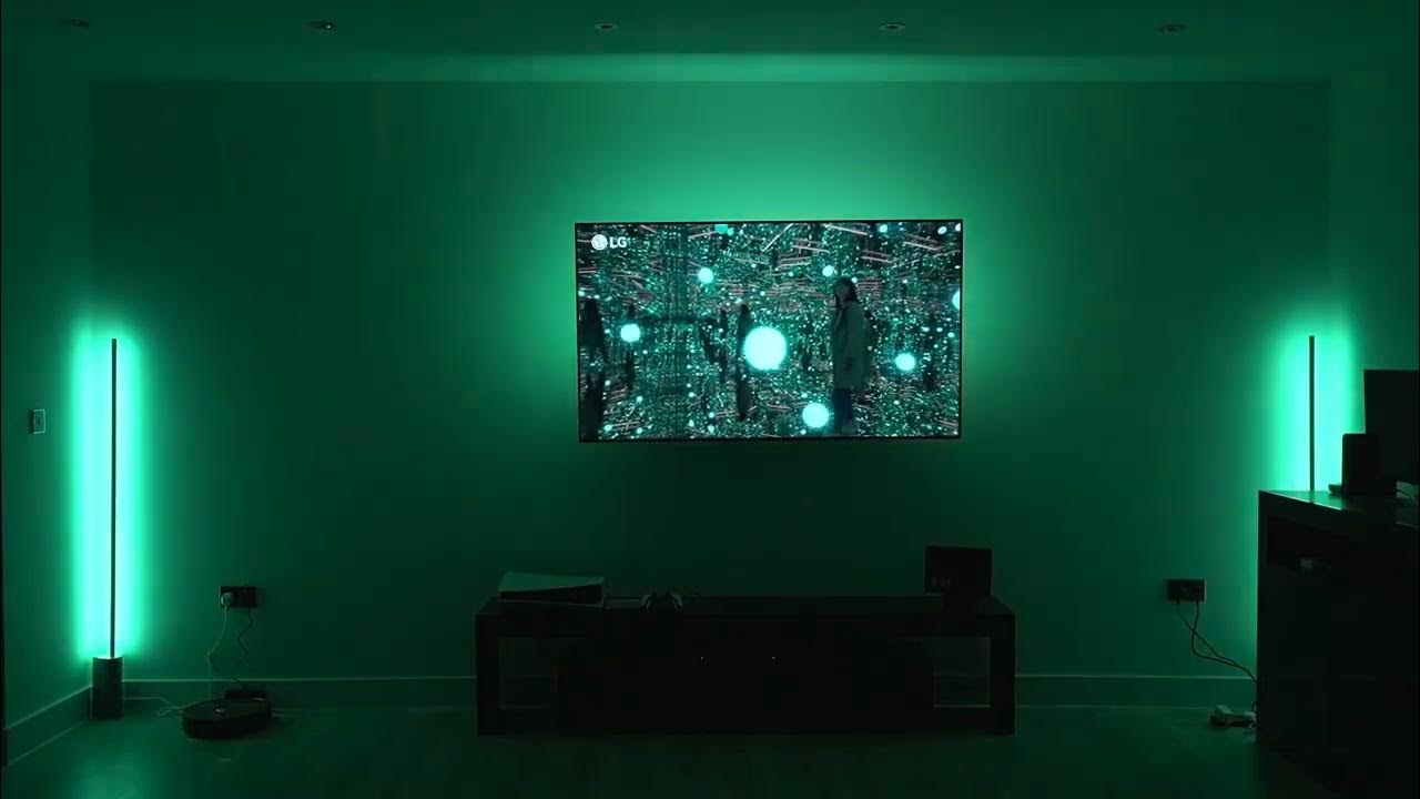 LED Lights Behind TV (Light sync with TV screen) YouTube