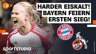 FC Bayern München – 1. FC Köln | FrauenBundesliga, 2. Spieltag Saison 2023/24 | sportstudio