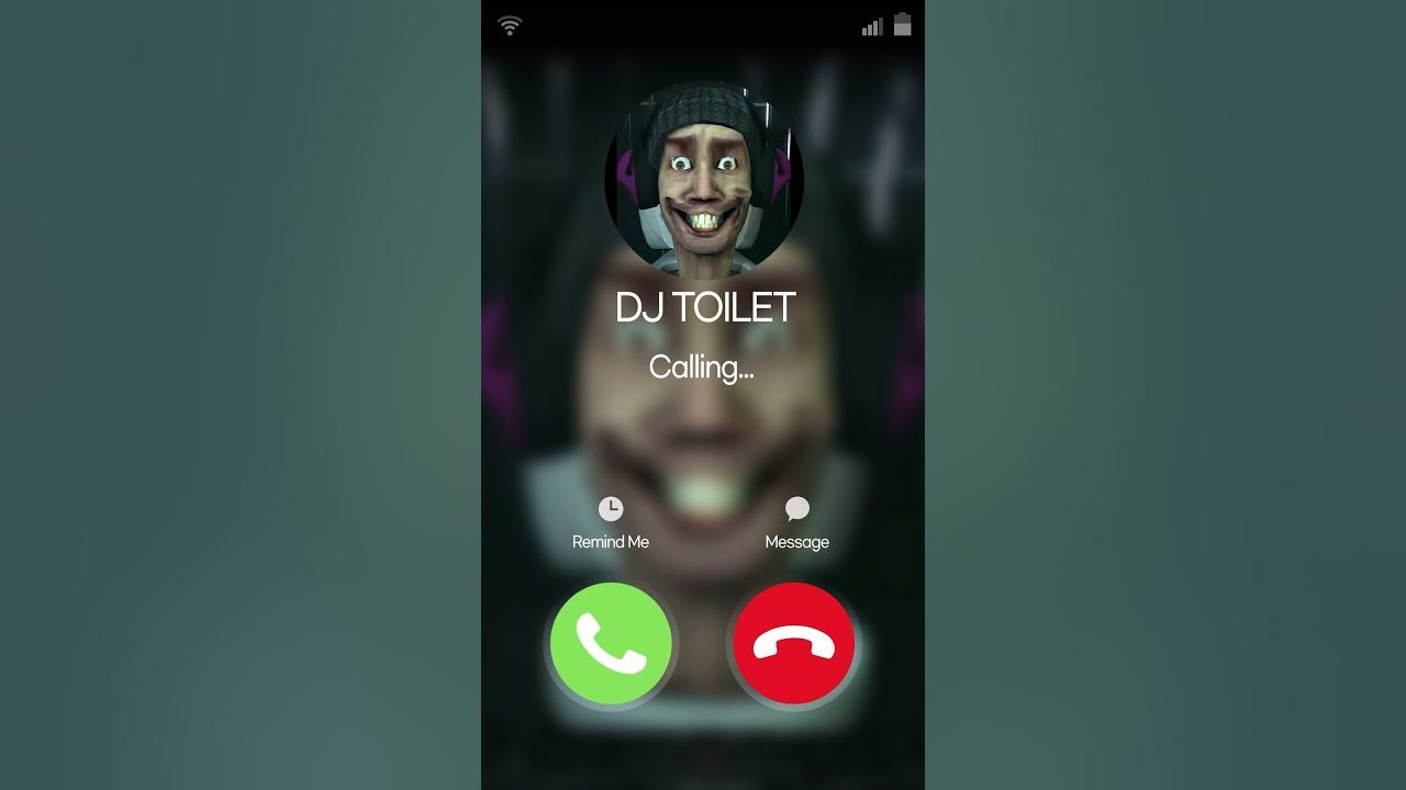 skibidi toilet dj toilet calling you❤️