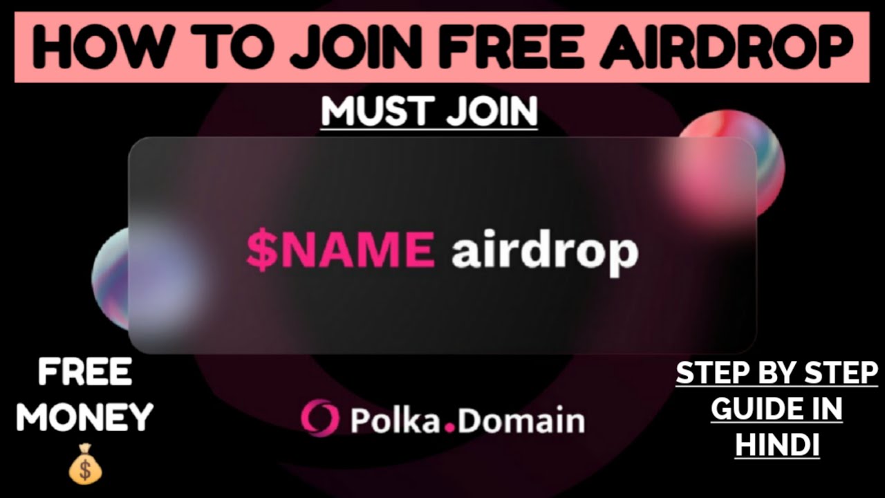 how to participate NAME token airdrop | PolkaDomain NAME Airdrop | Earn