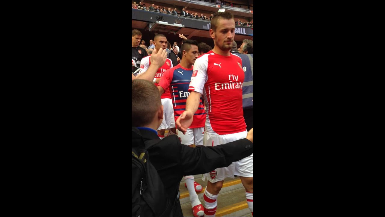 Samy Hammoudi at the Community Shield Wembley 2014