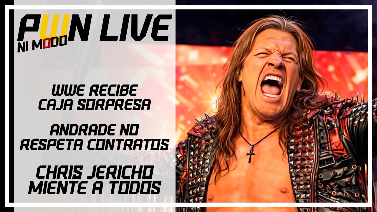 CHRIS JERICHO ENGAÑÓ a WWE | EN VIVO 🔴 CAJA MISTERIOSA en WWE | |ANDRADE BUSCA PROBLEMAS LEGALES