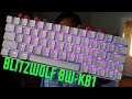 60% With Arrow Keys! Blitzwolf BW-KB1 60% Bluetooth Mechanical Keyboard Review