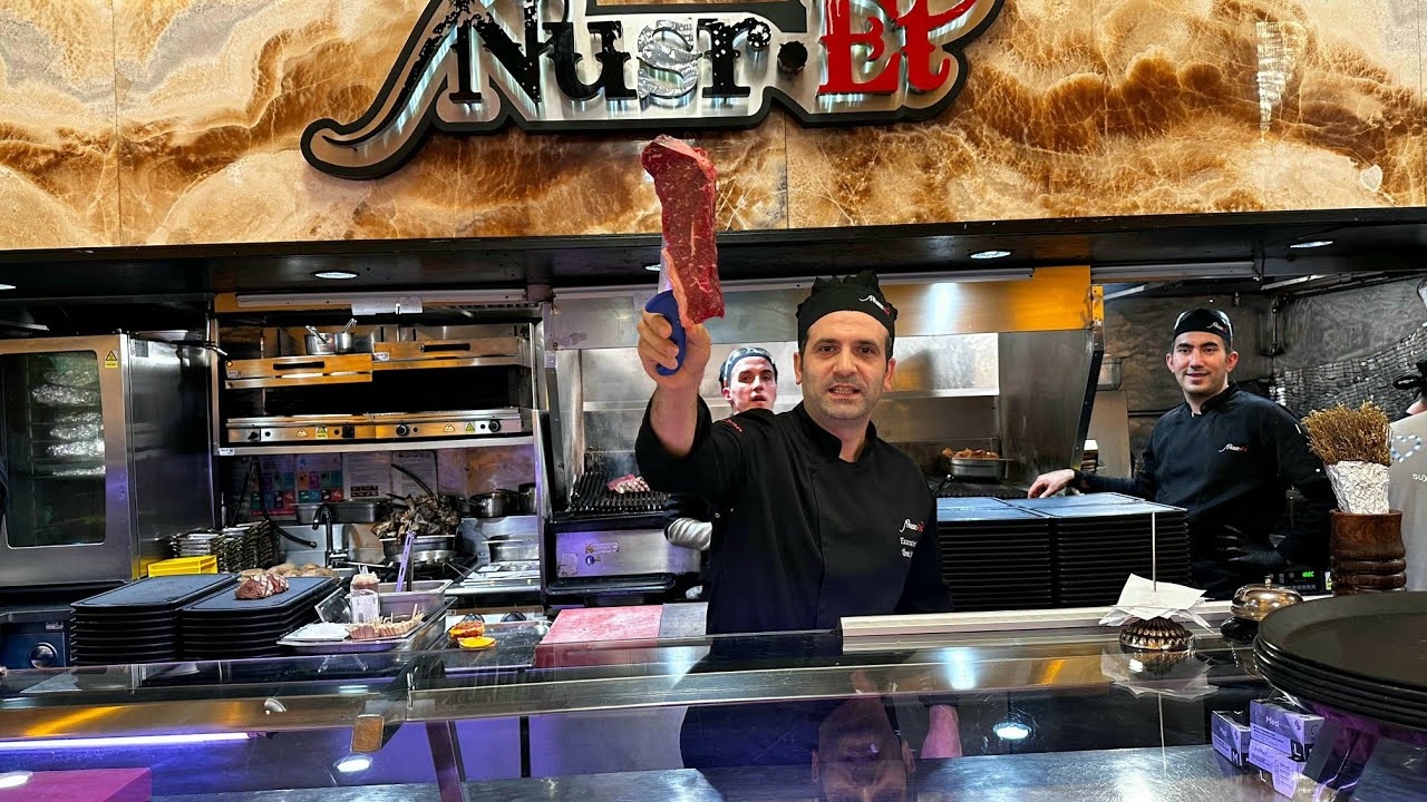 Istanbul 2024 Nusr_Et / Restaurant specializat în friptura !