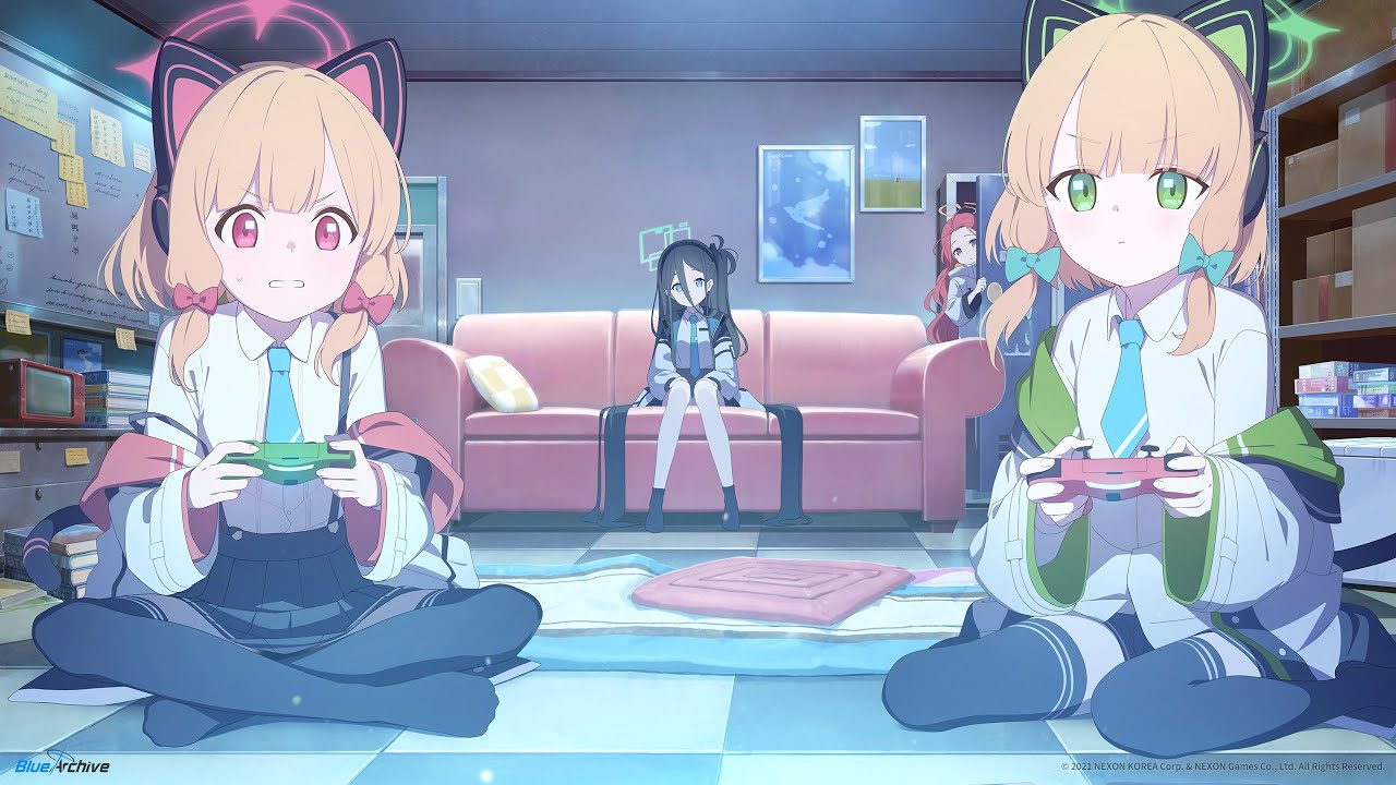 [블루 아카이브] 태엽 감는 꽃의 파반느 편 1장 한국어 더빙