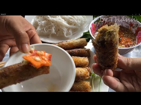 Video NEM RÁN (Chả Giò) giòn rụm chuẩn vị miền Bắc | Bí... - youtube