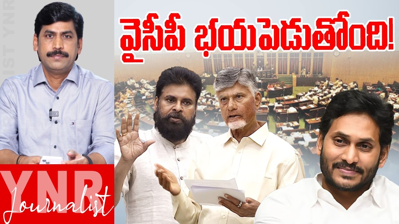 వైసీపీ భయపెడుతోంది! | DCM Pawan Kalyan Interesting Comments On YCP 11 MLAs in AP Assembly | YNR