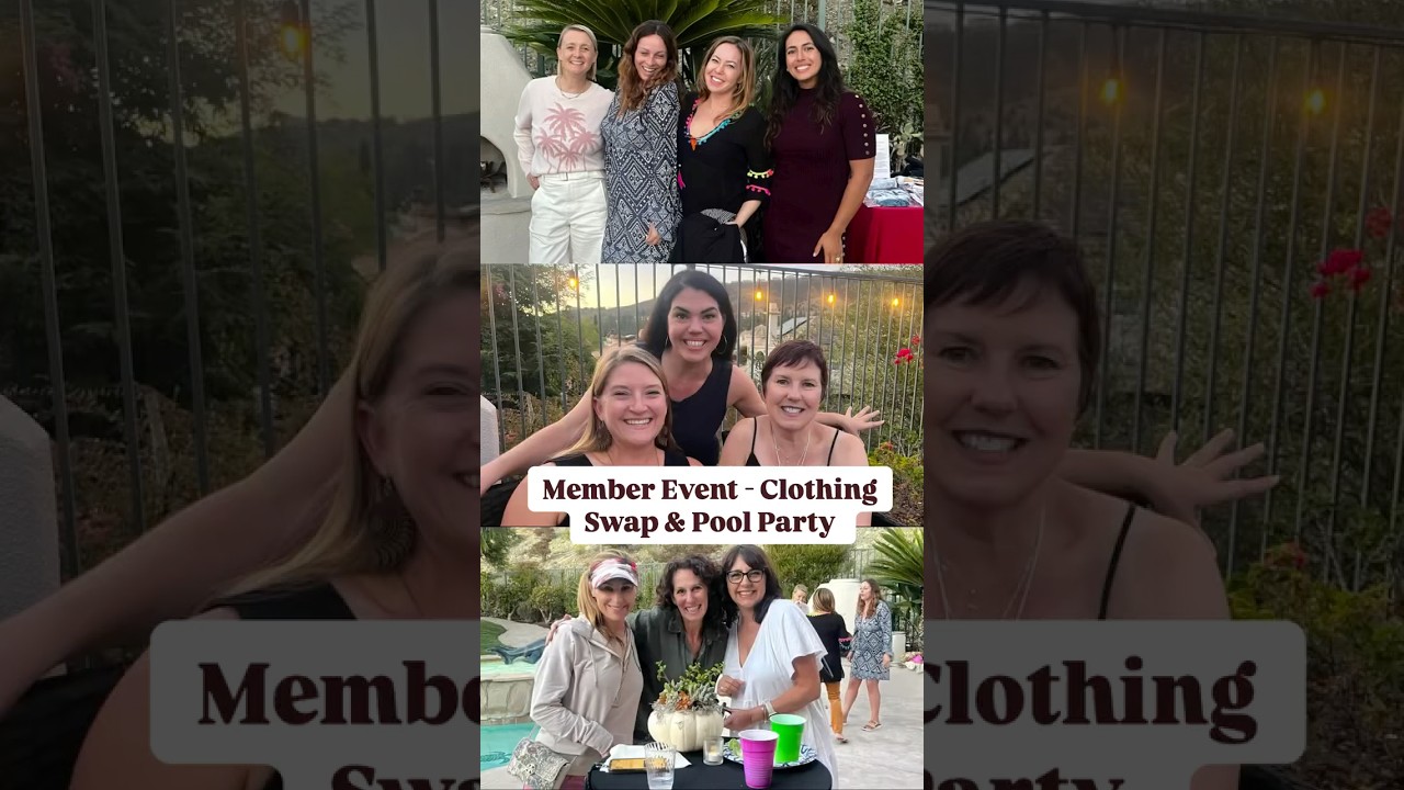 Member Event- Clothing Swap & Pool Party | Hera Hub Carlsbad