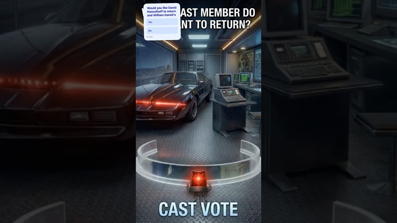 Knight Rider Returns… But Who Should Come Back? 🤖🔥 - YouTube