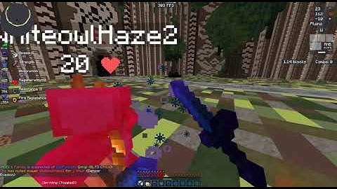 ExtremeCraft - Hacker #2307 Name: WhiteowlHaze2  Hacks: Bhop + Kill Aura + NoSwing