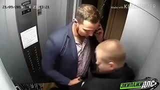 Поступок двух парней в лифте сняла камера: видео набирает популярность