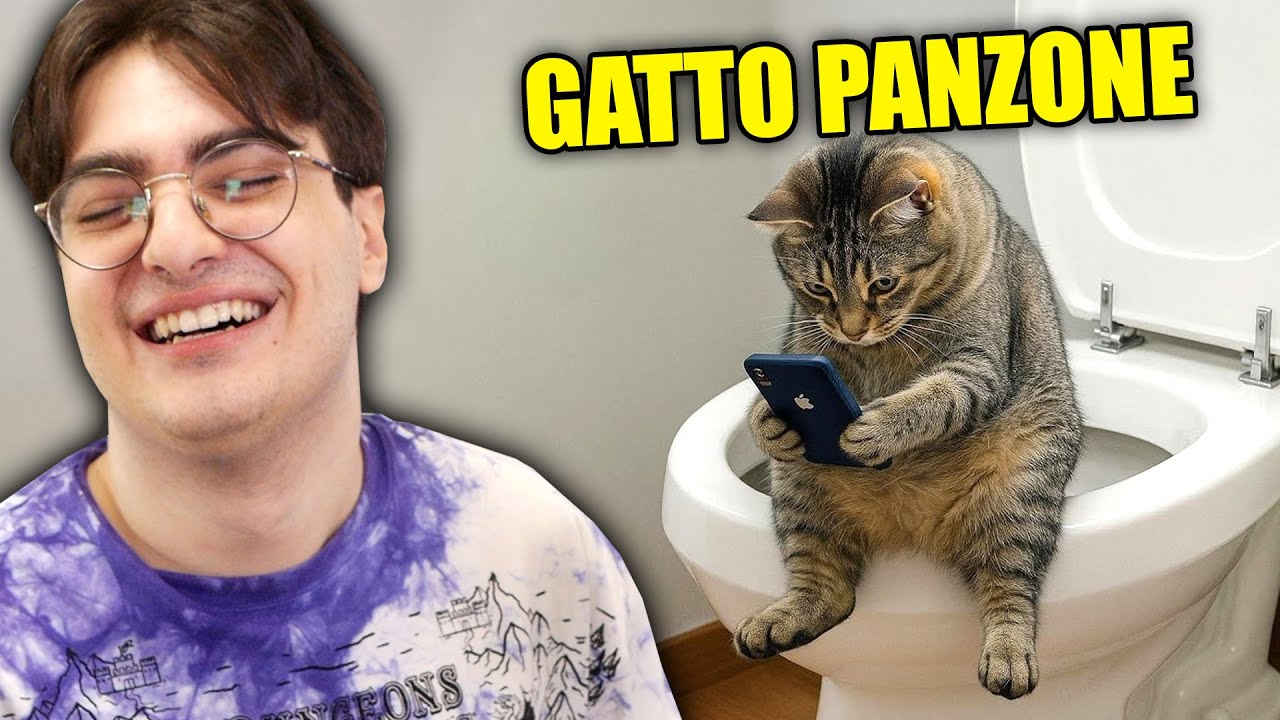 PROVA A NON RIDERE CON I GATTI CON 1 VITA!