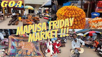My First Vlog | Goa Mapusa Friday Market | Goa Vlog | Goa - 2022 | Vlog |
