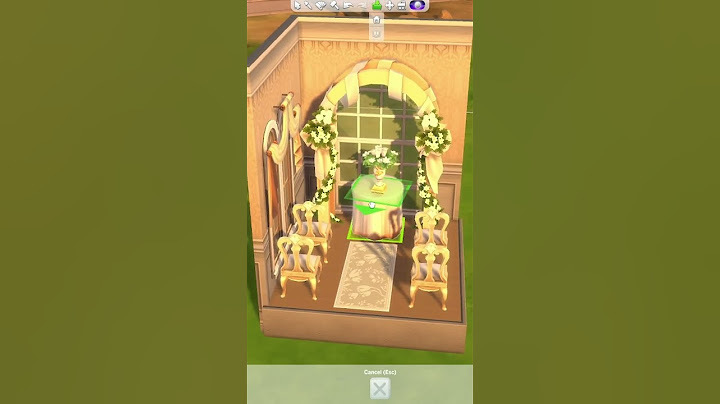 BASE GAME Wedding Venue | 30 Day of 3x3 Rooms #sims4