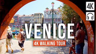 Venice 4K Walking Tour - 4-hour Tour with Captions \& Immersive Sound [4K Ultra HD\/60fps]