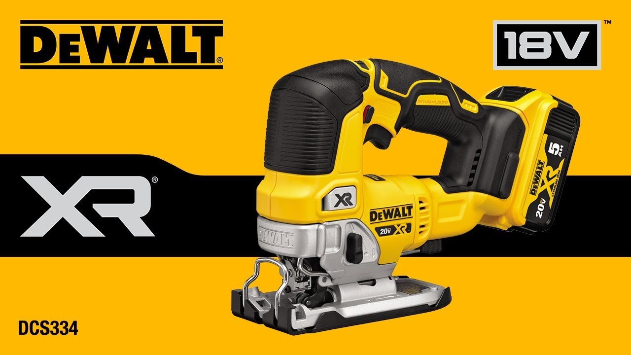 DEWALT Scie Sauteuse Sans Fil 18V - Sans Batterie ni Chargeur DCS335N-XJ