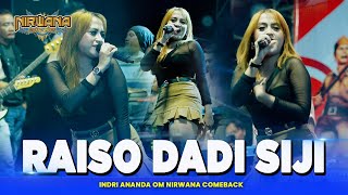 RAISO DADI SIJI - Indri Ananda - OM NIRWANA COMEBACK Live Tembelang Jombang