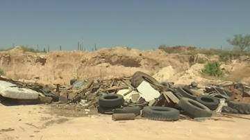Illegal Dumping in Ector County