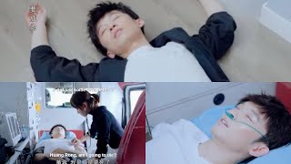 oh no! he collapsed in front of his lover. sick male lead cdrama