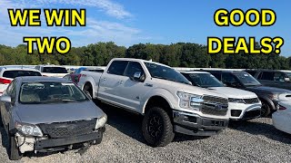 COPART WALKAROUND GASTONIA END UP WITH TWO GOOD DEALS