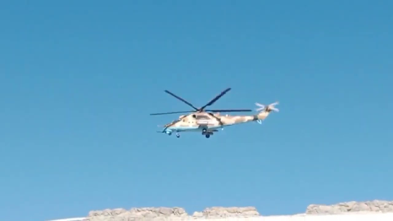 Pak Army Aviation Corps Mi-35M Gunship Helicopter Hunting Indian Sponsored Terrorist 