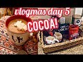 VLOGMAS  2019 DAY 5 | Easiest Dollar Tree Cocoa Bar!