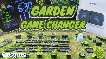 RainPoint WiFi Two Zone Water Irrigation System & Water Flow Meter #RainPoint