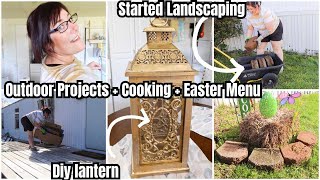 OUTDOOR HOME REFRESH // YARD CLEAN UP // LANDSCAPING // DIY PROJECTS // HOMEMAKING