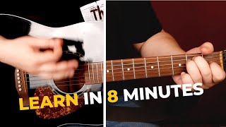 With This Song You'll Strum Like a PRO | A Little Less Conversation Guitar Lesson