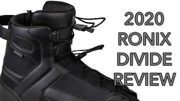 2020 Ronix Divide Wakeboard Binding Review