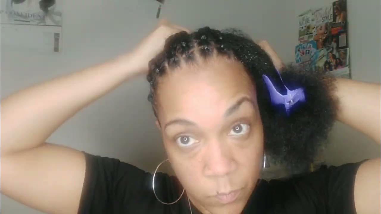 How To Do Crochet Locs With Rubber Bands Rubber band Crochet Faux Locs with Maverick Locs - YouTube