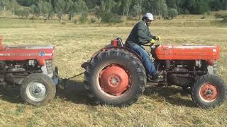 Massey Ferguson 135 lik battı başka bir 135 kurtardı