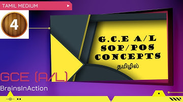 G.C.E A/L (ICT) | Sum Of Product (SOP), Product Of Sum (POS) Concepts | Part 04 | Tamil Medium