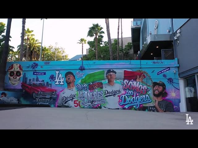 Dodgers City Connect jersey unveiled, plus new Dodger Stadium murals 