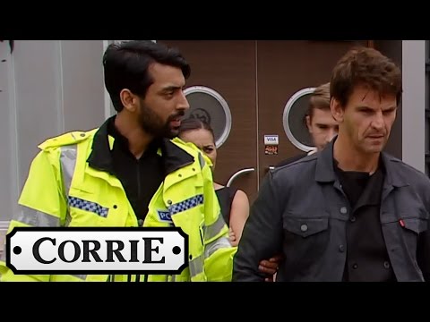 Robert Gets Arrested For Drink Driving - Coronation Street