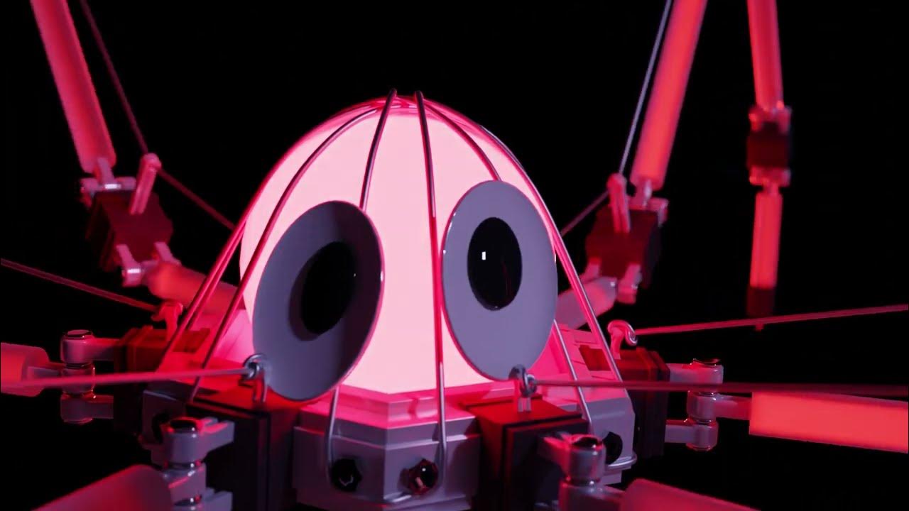 It's a robot with googly eyes OOO YouTube