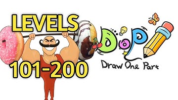 DOP: Draw One Part - Gameplay Walkthrough - All Levels 101 - 200 (Android,iOS)