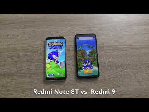 Xiaomi Redmi 9 vs Xiaomi Redmi Note 8T: Comparison - speed test