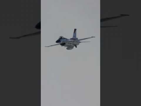 【突っ込んでくる！】岐阜基地F-2試作初号機の模擬対地攻撃！岐阜基地航空祭2023予行！