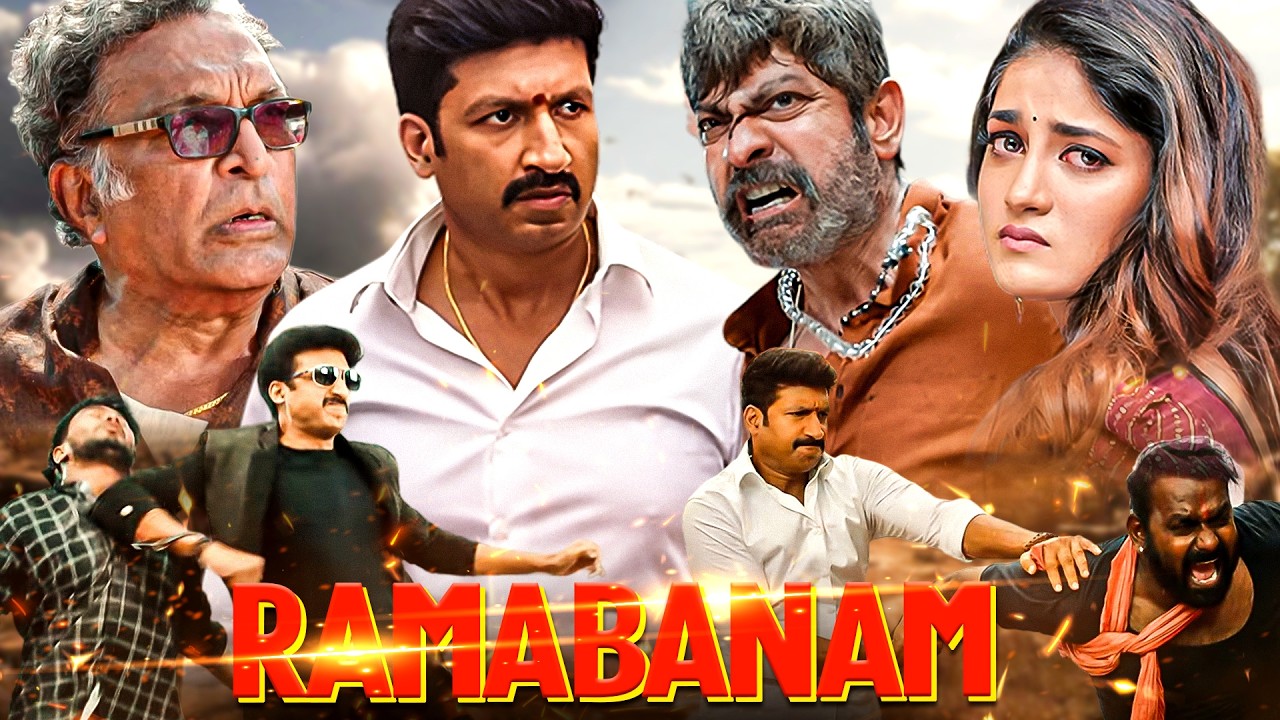 New South Hindi Dubbed Movie 2026 - Superhit Action South Indian Movie - Full Movie - Ramabanam