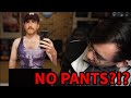 Does DougDoug wear pants?
