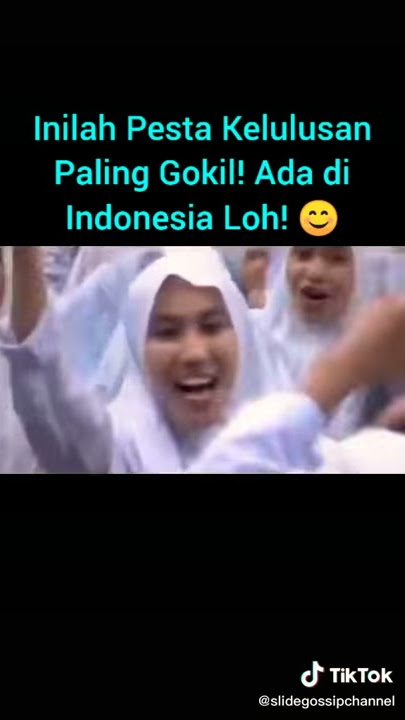 pesta kelulusan paling GOKIL