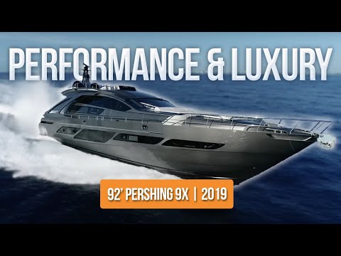 pershing 9x yacht walkthrough the wolf