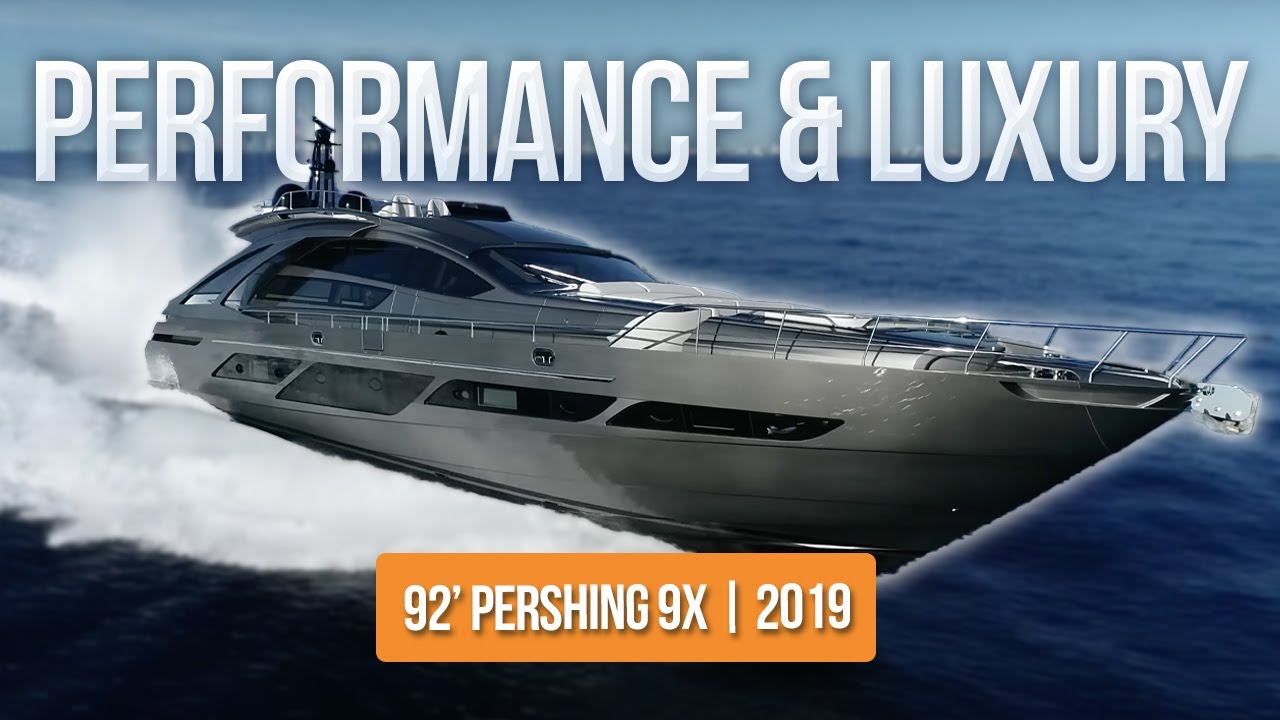 pershing 9x yacht walkthrough