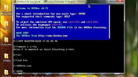 Install Turbo C or C++ on Windows 7
