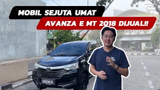 MOBIL WAJIB PUNYA DI INDONESIA AVANZA E MT 2018