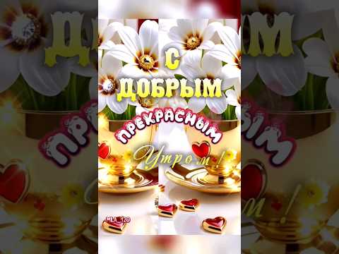 #доброеутро #сдобрымутром #сдобрымутромоткрыткимузыкальные #доброеутречкохорошегодня