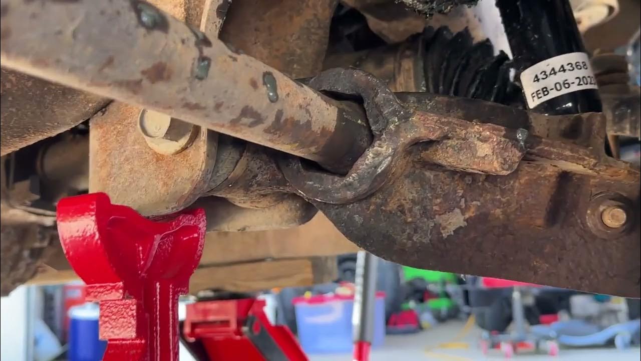 How to remove stuck torsion bars THE BEST WAY - YouTube