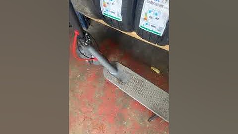 Electric scooter e7 error